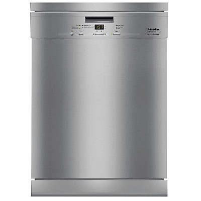 Miele G4940SCCLST Freestanding Dishwasher, Clean Steel Miele G4940SCCLST Freestanding Dishwasher, Clean Steel